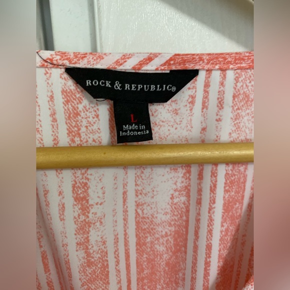 💖$15💖 Preloved Rock and Republic Pink Dress with adjustable Belt Size:L - Picture 5 of 6